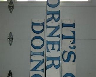 CLOSEUP ITS OUR WAY OF DOING SIGN