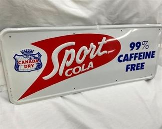 SELF FRAMED 30X12 SIGN