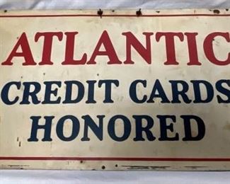 ATLANTIC CREDIT CARDS HONORED SIGN