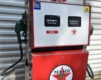 OTHERSIDE 1950'S TEXACO GAS PUMP 