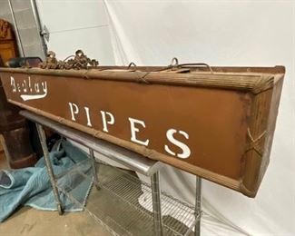 RIGHTSIDE BEWLAY PIPES CAN SIGN 