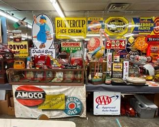 TOYS/COKE ITEMS TO BE SOLD SUNDAY! DAY 2