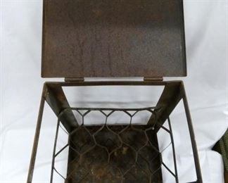 INSIDE VIEW OIL CABINET