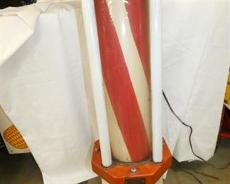 HANDCRANK BARBER POLE