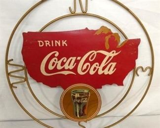 16IN COCA COLA KAY DIRECTIONAL SIGN