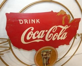 MEASURES 16IN COCA COLA SIGN