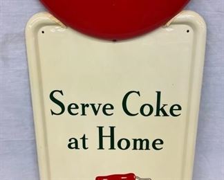 1948 SERVE COKE SELF FRAMED PILASTER