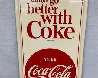 18X54 VERTICAL BETTER W/ COKE SIGN