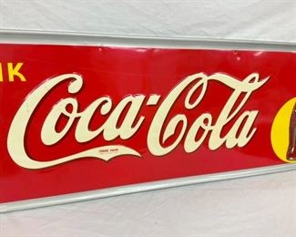 CLOSEUP COKE SIGN 54X18