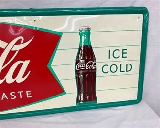 RIGHTSIDE COKE SIGN W/ BOTTLE