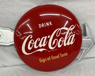 16IN COCA COLA BUTTON W/ ARROW
