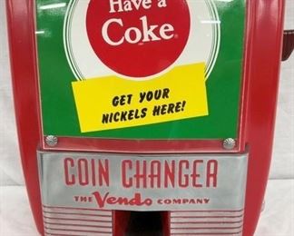 CLOSEUP COIN CHANGER