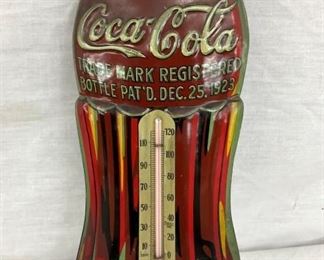 1923 COKE BOTTLE THERM.