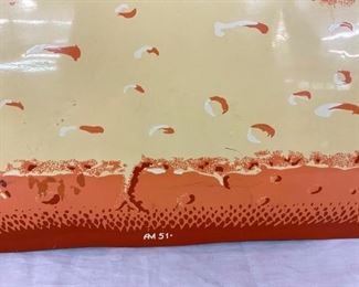 1951 COKE HOTDOG CONVEX SIGN