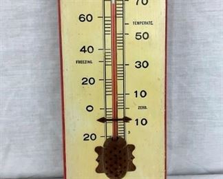 BOTTOM VIEW WOODEN COKE THERM.