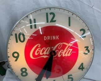 LIGHTUP COKE CLOCK