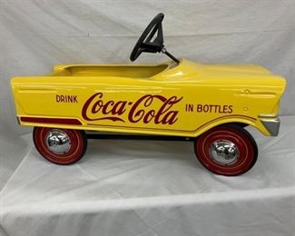 PROFESSIONAL RESTORED COKE PEDAL CAR