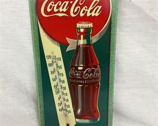 COKE MASONITE THERM. W/ BOTTLE