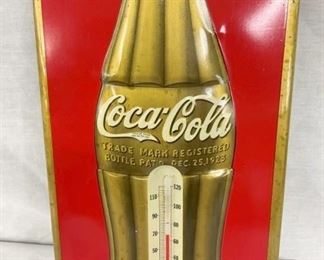 1923 GOLD BOTTLE COKE THERMOMETER
