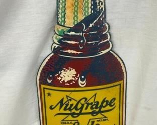 11X40 1/2 NUGRAPE BOTTLE SIGN