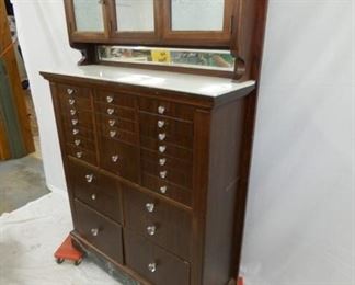 W/FROSTED GLASS DOORS