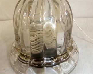 EARLY HARD TO FIND GLASS STRING HOLDER