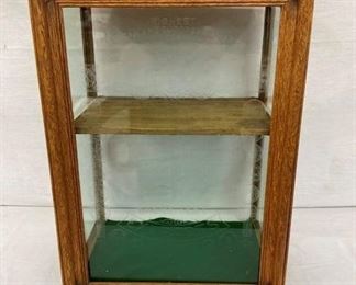 NICE OAK FLAVORING EXTRACT CABINET