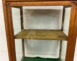 CLOSEUP ETCHED GLASS FRONT