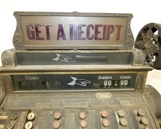 W/ RECEIPT AND MARQUEE