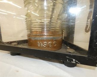 CLOSEUP UNUSUAL SHIPS LANTERN