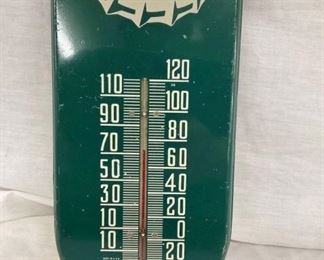 6X13 ORANGE CRUSH THERMOMETER