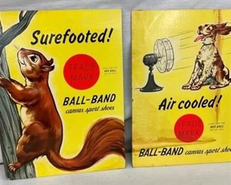 EARLY STOER CARDBOARD ADVERTISING