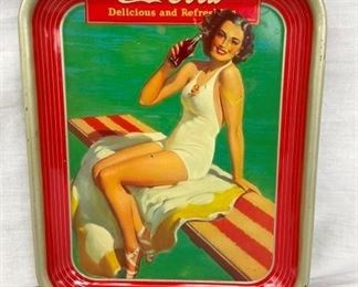 1939 COCA COLA TRAY