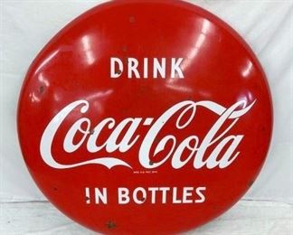 48IN PORC. DRINK COKE IN BOTTLE BUTTON