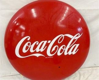 36IN PORC. COCA COLA BUTTON
