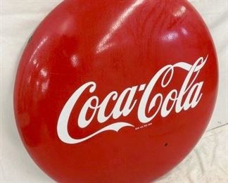 36IN PORC. COCA COLA BUTTON