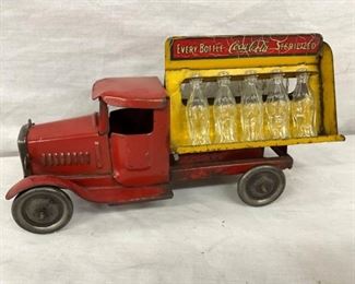 ORIG. COKE DELIVERY TRUCK W/ BOTTLES