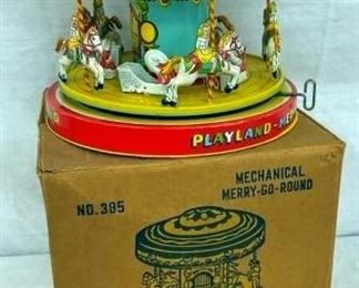 ORIG.J. CHEIN MECHANICAL MERRY-GO-ROUND