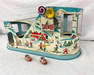 RARE KEYWIND CHIEN SKI COASTER