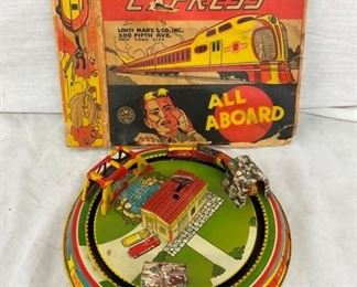 MARX HONEY MOON EXPRESS KEYWIND TOY