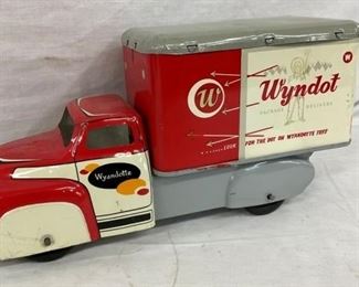 EARLY WYANDOTTE DELEVERY TRUCK