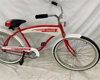 CLOSEUP ORIG. COKE BIKE