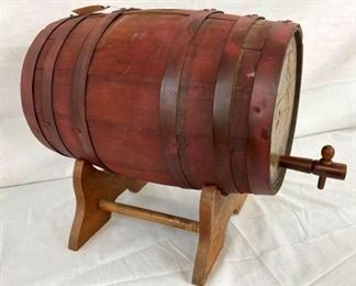 5G. COCA COLA BARREL KEG DISPENSER