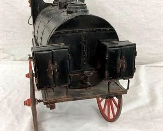 RARE HORSE DRAWN OIL DELIVERY WAGON