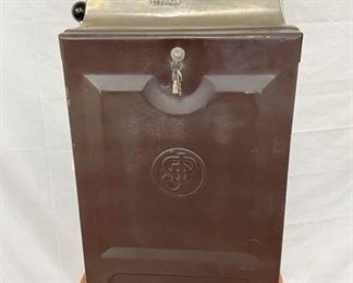 CLOSEUP BACK JENNINGS SLOT MACHINE