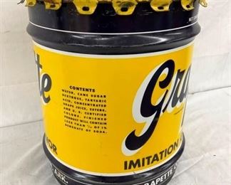 NICE 10G. GRAPETTE SYRUP BARREL