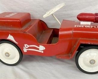 EARLY FIRE DEPT. PUMPER SIT AND RIDE