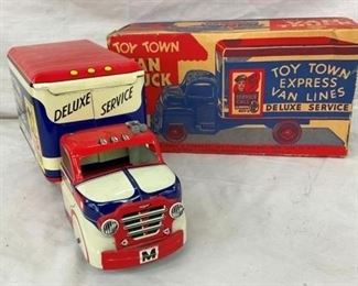 MARX TIN TOY TOWN TRUCK