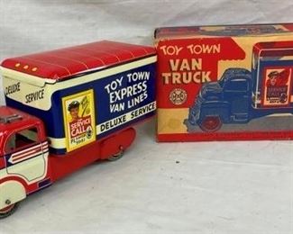 OLD STOCK TOY TOWN MARX TOY