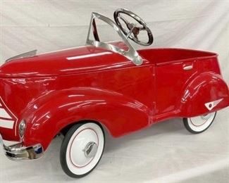 RESTORED PEDAL SEDAN 16X36